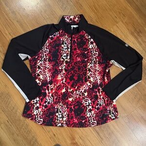 Greg Norman Women’s Solar XP Quarter Zip Sz XL